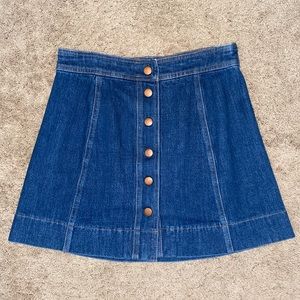Madewell Denim Skirt